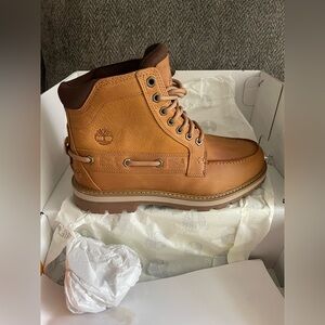 Timberland men’s boots brown leather size 7.5